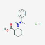 (1S,2R)-2-(((R)-1-Phenylethyl)amino)cyclohexanecarboxylic acid hydrochloride