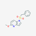 1-(Benzylsulfonyl)-5-methoxy-4-azaindole