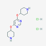 4,6-Bis-(piperidin-4-yloxy)-pyriMidine dihydrochloride