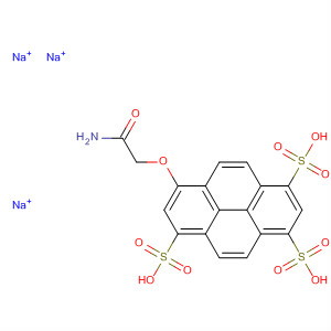 1,3,6-Pyrenetrisulfonic acid, 8-(2-amino-2-oxoethoxy)-, trisodium salt