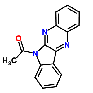 1-(6H-Indolo[2,3-b]quinoxalin-6-yl)ethanone