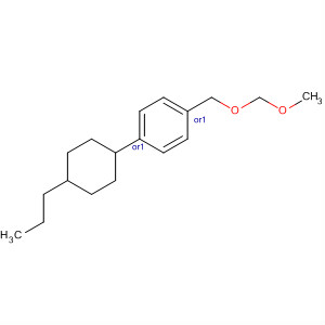 Benzene, 1-[(methoxymethoxy)methyl]-4-(4-propylcyclohexyl)-, trans-