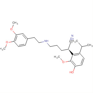 Benzeneacetonitrile,a-[3-[[2-(3,4-dimethoxyphenyl)ethyl]amino]propyl]-4-hydroxy-3-methoxy-a-(1-methylethyl)-, (R)-