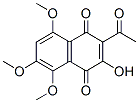 2-Acetyl-3-hydroxy-5,6,8-trimethoxy-1,4-naphthoquinone