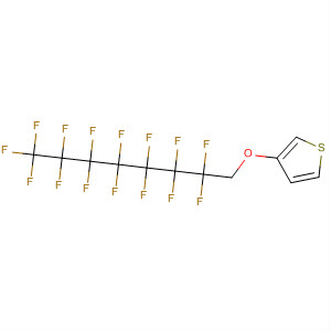 Thiophene, 3-[(2,2,3,3,4,4,5,5,6,6,7,7,8,8,8-pentadecafluorooctyl)oxy]-