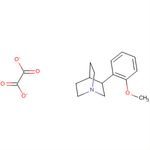 1-Azabicyclo[2.2.2]octane, 3-(2-methoxyphenyl)-, ethanedioate (1:1)