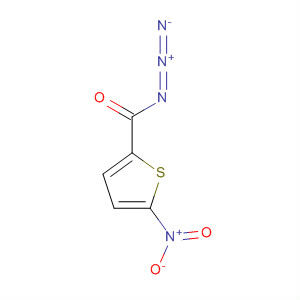 2-Thiophenecarbonyl azide, 5-nitro-