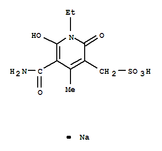 3-Pyridinemethanesulfonicacid, 5-(aminocarbonyl)-1-ethyl-1,2-dihydro-6-hydroxy-4-methyl-2-oxo-,sodium salt (1:1)