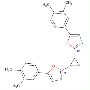 Oxazole, 2,2'-(1,2-cyclopropanediyl)bis[5-(3,4-dimethylphenyl)-, trans-