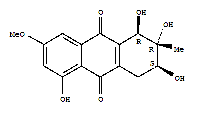 9,10-Anthracenedione,1,2,3,4-tetrahydro-1,2,3,5-tetrahydroxy-7-methoxy-2-methyl-, [1R-(1a,2b,3a)]-