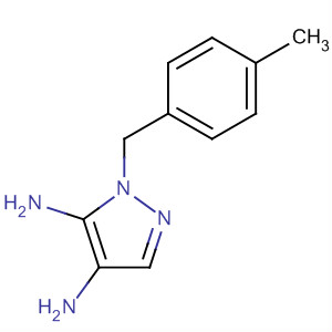 1H-Pyrazole-4,5-diamine, 1-[(4-methylphenyl)methyl]-