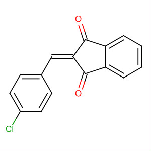 1H-Indene-1,3(2H)-dione, 2-[(4-chlorophenyl)methylene]-