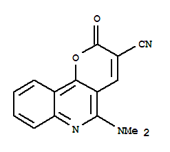 5-(dimethylamino)-2-oxo-2H-pyrano[3,2-c]quinoline-3-carbonitrile