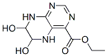 5,6,7,8-Tetrahydro-6,7-dihydroxy-4-pteridinecarboxylic acid ethyl ester