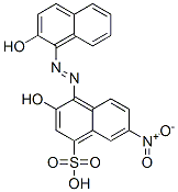 3-hydroxy-4-[(2-hydroxynaphthyl)azo]-7-nitronaphthalene-1-sulphonic acid