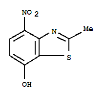 7-Benzothiazolol,2-methyl-4-nitro-