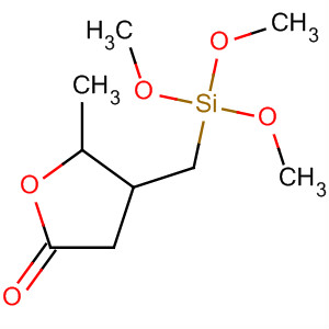 2(3H)-Furanone, dihydro-5-methyl-4-[(trimethoxysilyl)methyl]-