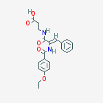 N-[(2Z)-2-{[(4-ethoxyphenyl)carbonyl]amino}-3-phenylprop-2-enoyl]-beta-alanine