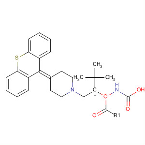 Carbamic acid, [2-[4-(9H-thioxanthen-9-ylidene)-1-piperidinyl]ethyl]-,1,1-dimethylethyl ester