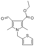 ETHYL 4-FORMYL-2,5-DIMETHYL-1-(2-THIENYLMETHYL)-1H-PYRROLE-3-CARBOXYLATE