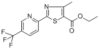 ETHYL 4-METHYL-2-[5-(TRIFLUOROMETHYL)PYRID-2-YL]THIAZOLE-5-CARBOXYLATE 97