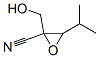 OXIRANECARBONITRILE,2-(HYDROXYMETHYL)-3-(1-METHYLETHYL)-