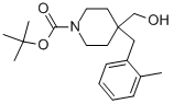 1-BOC-4-[(2-METHYLPHENYL)METHYL]-4-(HYDROXYMETHYL)-PIPERIDINE