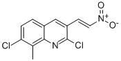 E-2,7-DICHLORO-8-METHYL-3-(2-NITRO)VINYLQUINOLINE