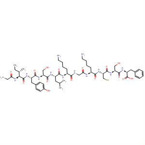 L-Phenylalanine,glycyl-L-isoleucyl-L-tyrosyl-L-seryl-L-leucyl-L-lysylglycyl-L-lysyl-L-cysteinyl-L-seryl-