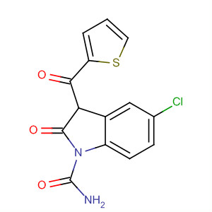 1H-Indole-1-carboxamide,5-chloro-2,3-dihydro-2-oxo-3-(thienylcarbonyl)-