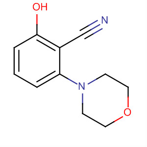 Benzonitrile, 2-hydroxy-6-(4-morpholinyl)-