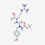 L-Arginine, N-[(1,1-dimethylethoxy)carbonyl]-L-tyrosyl-
