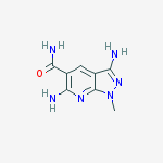 3,6-diamino-1-methylpyrazolo[3,4-b]pyridine-5-carboxamide
