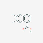 1-Naphthalenecarboxylic acid, 6,7-dimethyl-