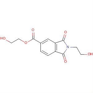 1H-Isoindole-5-carboxylic acid,2,3-dihydro-2-(2-hydroxyethyl)-1,3-dioxo-, 2-hydroxyethyl ester
