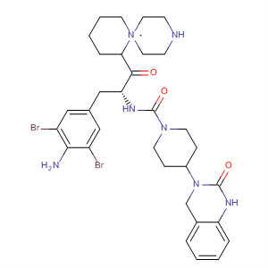 1-Piperidinecarboxamide,N-[(1R)-1-[(4-amino-3,5-dibromophenyl)methyl]-2-[1,4'-bipiperidin]-1'-yl-2-oxoethyl]-4-(1,4-dihydro-2-oxo-3(2H)-quinazolinyl)-