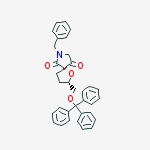 (2S,5S)-7-benzyl-2-[(trityloxy)methyl]-1-oxa-7-azaspiro[4.4]nonane-6,9-dione