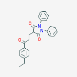 4-[3-(4-ethylphenyl)-3-oxopropyl]-1,2-diphenylpyrazolidine-3,5-dione