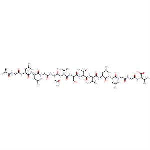 L-Valine,L-alanylglycyl-L-leucyl-L-leucylglycyl-L-asparaginyl-L-valyl-L-seryl-L-threonyl-L-valyl-L-leucyl-L-leucylglycylglycyl-