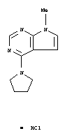 7-methyl-4-(pyrrolidin-1-yl)-7H-pyrrolo[2,3-d]pyrimidine