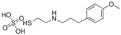 2-[3-(p-Methoxyphenyl)propyl]aminoethanethiol sulfate