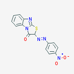 2-((E)-(4-Nitrophenyl)diazenyl)(1,3)thiazolo(3,2-a)benzimidazol-3(2H)-one