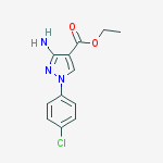 Ethyl 3-amino-1-(4-chlorophenyl)-1H-pyrazole-4-carboxylate