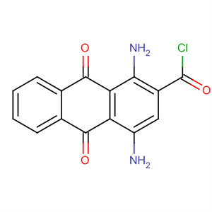 2-Anthracenecarbonyl chloride, 1,4-diamino-9,10-dihydro-9,10-dioxo-