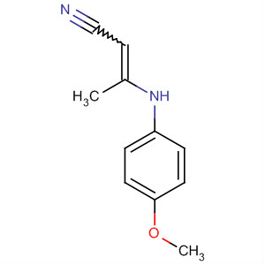 2-Butenenitrile, 3-[(4-methoxyphenyl)amino]-