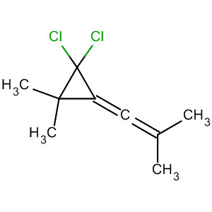 Cyclopropane, 1,1-dichloro-2,2-dimethyl-3-(2-methyl-1-propenylidene)-