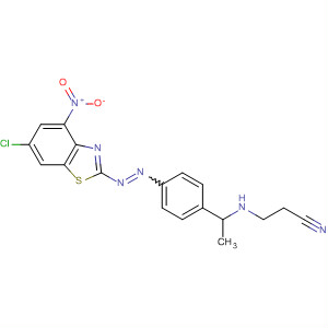 Propanenitrile,3-[[4-[(6-chloro-4-nitro-2-benzothiazolyl)azo]phenyl]ethylamino]-