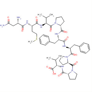 L-Valine,L-asparaginyl-L-methionyl-L-valyl-L-prolyl-L-phenylalanyl-L-phenylalanyl-L-prolyl-L-prolyl-