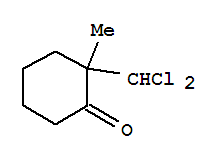 2-(dichloromethyl)-2-methylcyclohexanone