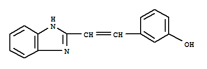 Phenol,3-[2-(1H-benzimidazol-2-yl)ethenyl]-